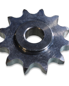 Chain wheel 1/2" t12 b12.5 f/chain tensioner elev EC